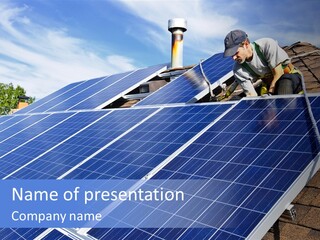 Panels Solar PowerPoint Template