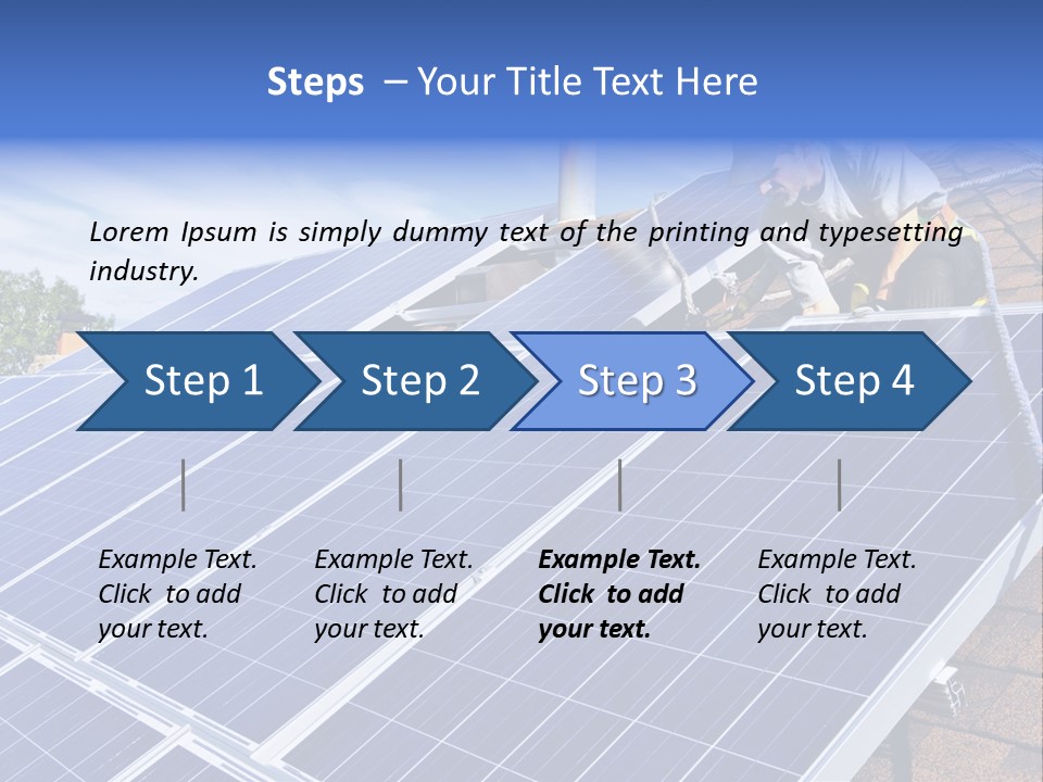 Panels Solar PowerPoint Template
