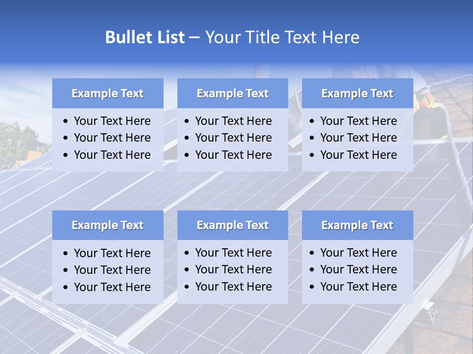 Panels Solar PowerPoint Template
