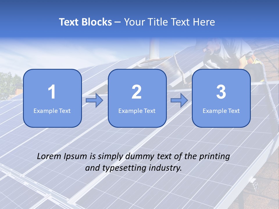 Panels Solar PowerPoint Template