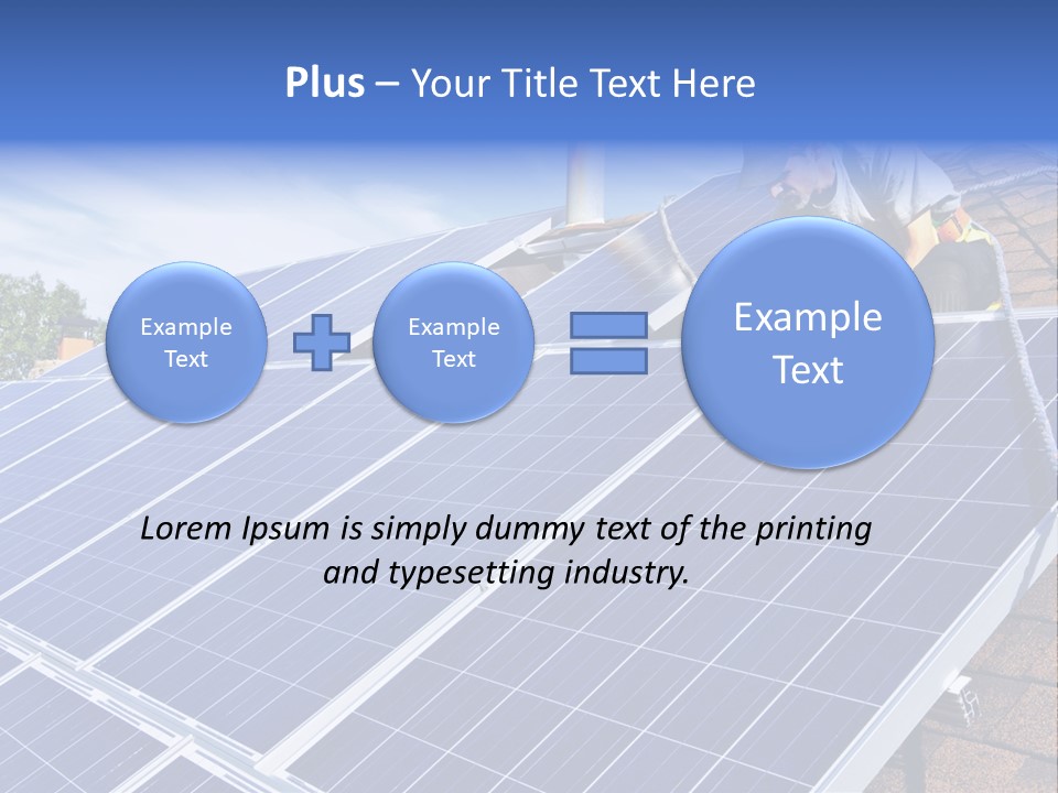 Panels Solar PowerPoint Template
