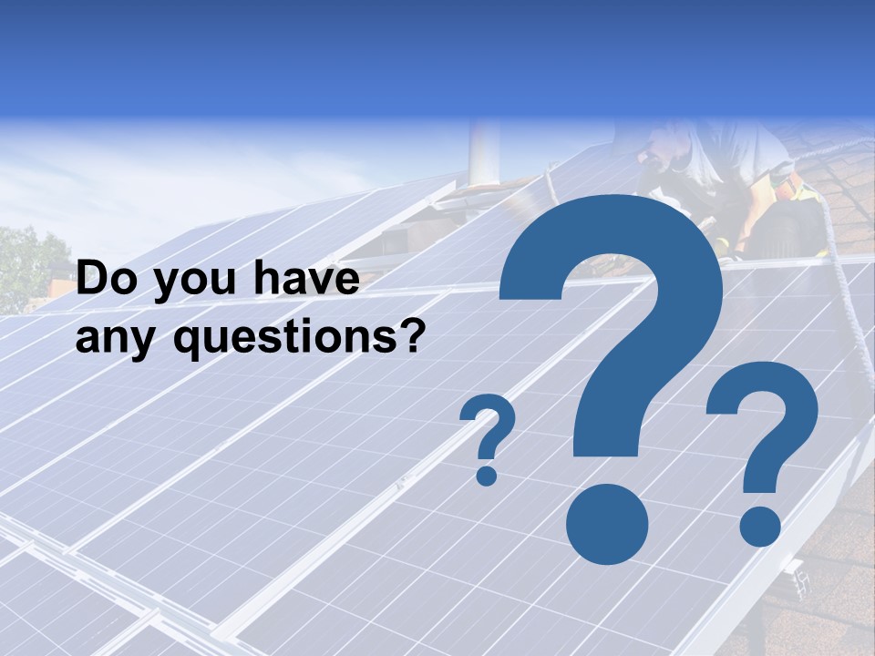 Panels Solar PowerPoint Template