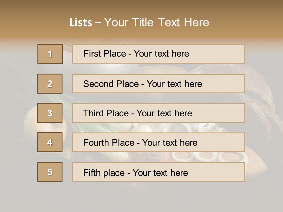 Product Meal Marinated PowerPoint Template