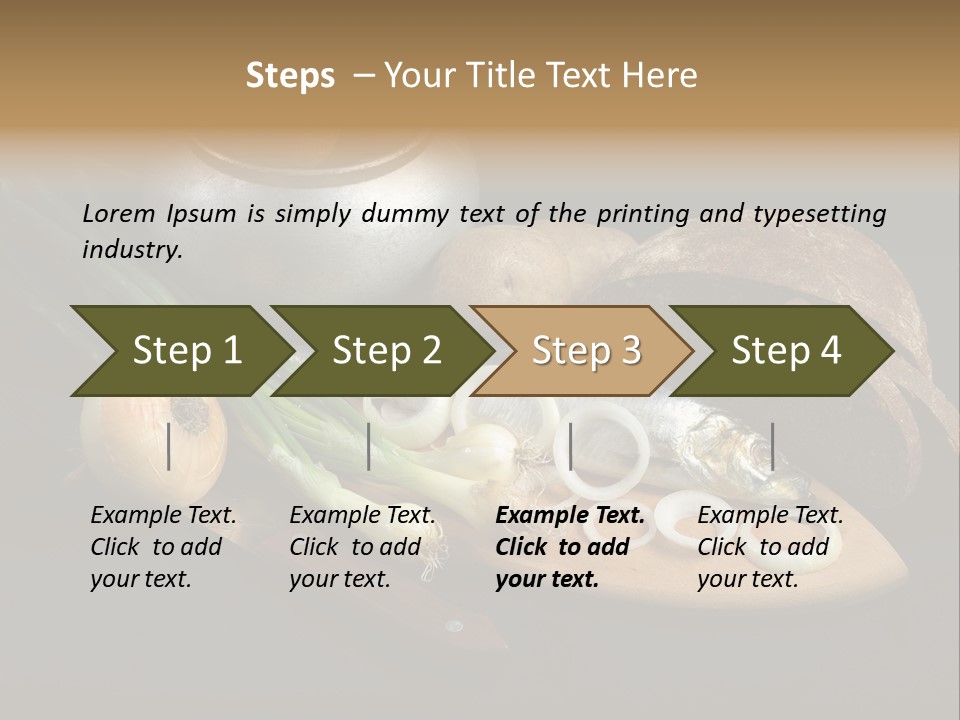 Product Meal Marinated PowerPoint Template