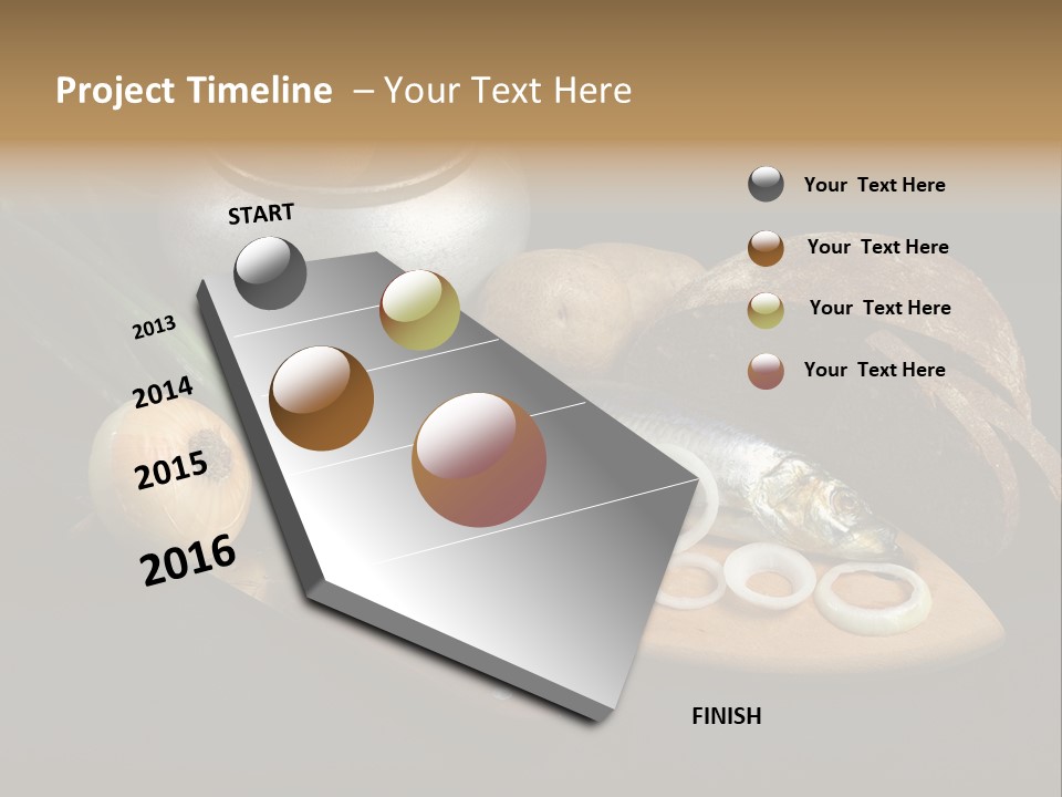 Product Meal Marinated PowerPoint Template