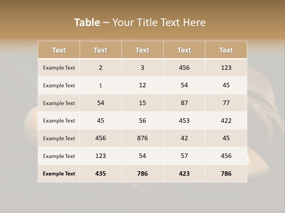 Product Meal Marinated PowerPoint Template