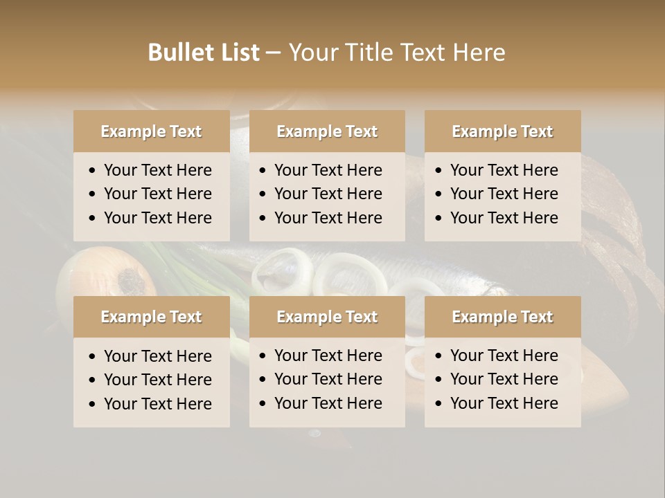 Product Meal Marinated PowerPoint Template