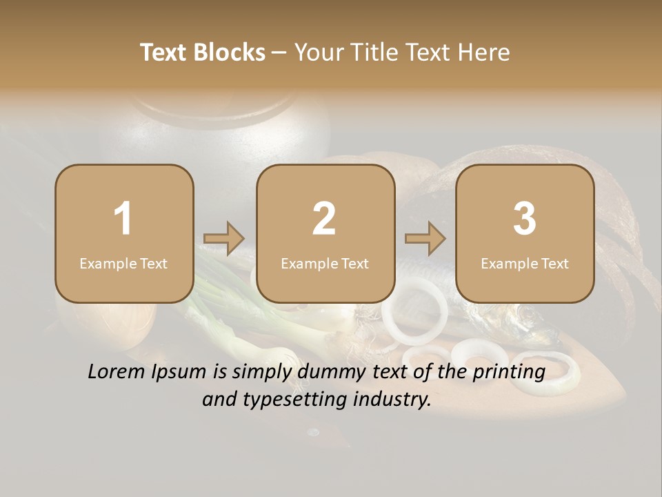 Product Meal Marinated PowerPoint Template