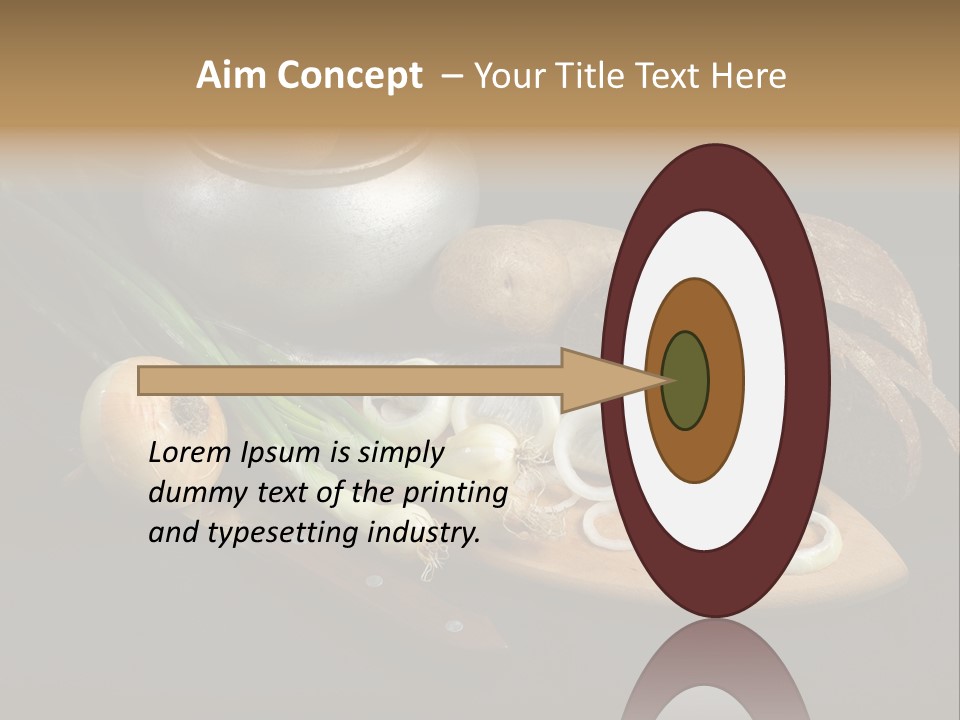 Product Meal Marinated PowerPoint Template