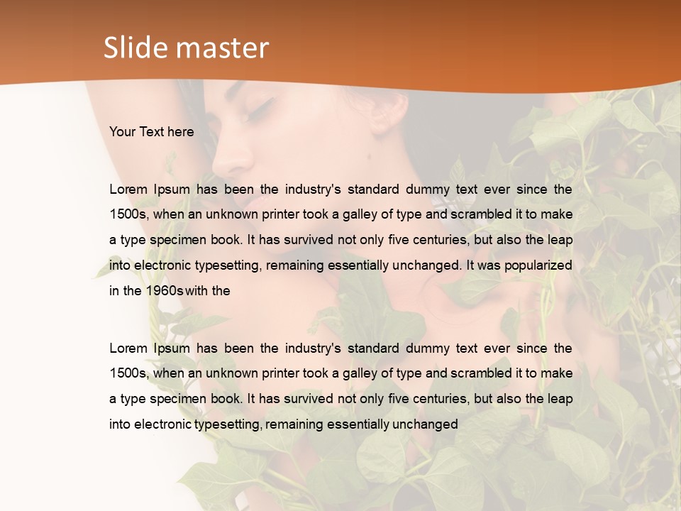 Ivy Leaves PowerPoint Template