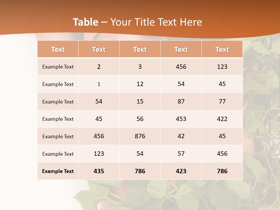 Ivy Leaves PowerPoint Template