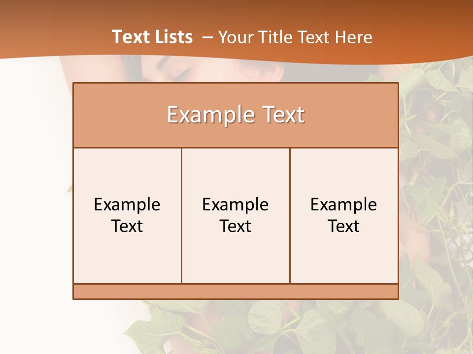 Ivy Leaves PowerPoint Template
