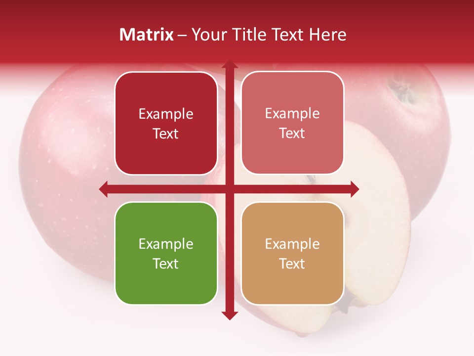 Apple Fruit PowerPoint Template