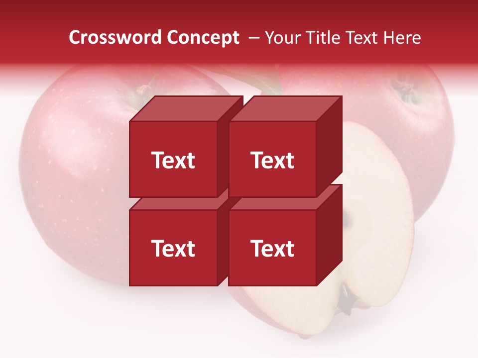 Apple Fruit PowerPoint Template