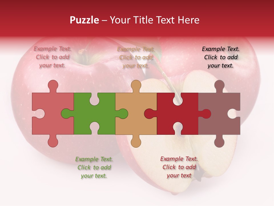 Apple Fruit PowerPoint Template