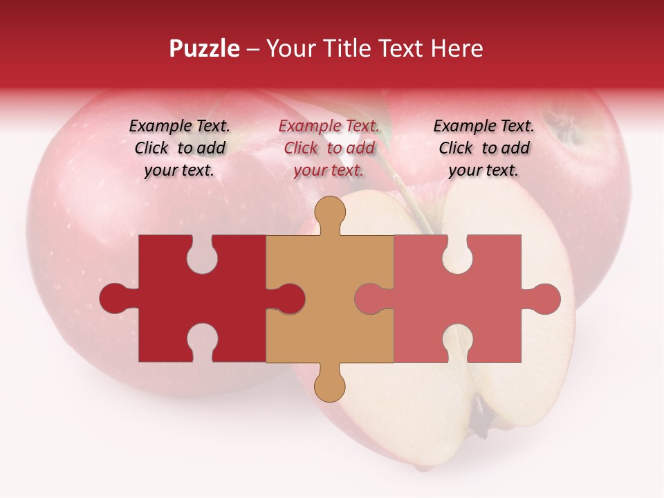 Apple Fruit PowerPoint Template