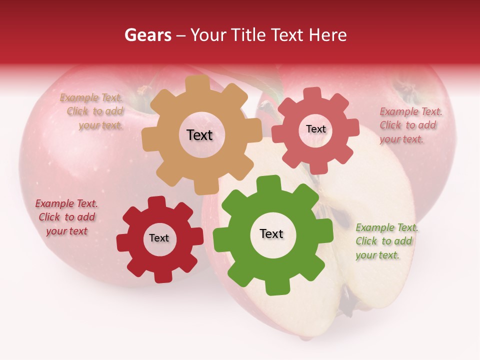 Apple Fruit PowerPoint Template
