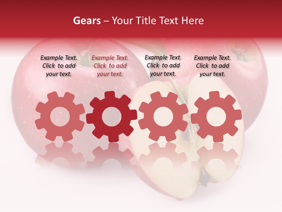 Apple Fruit PowerPoint Template