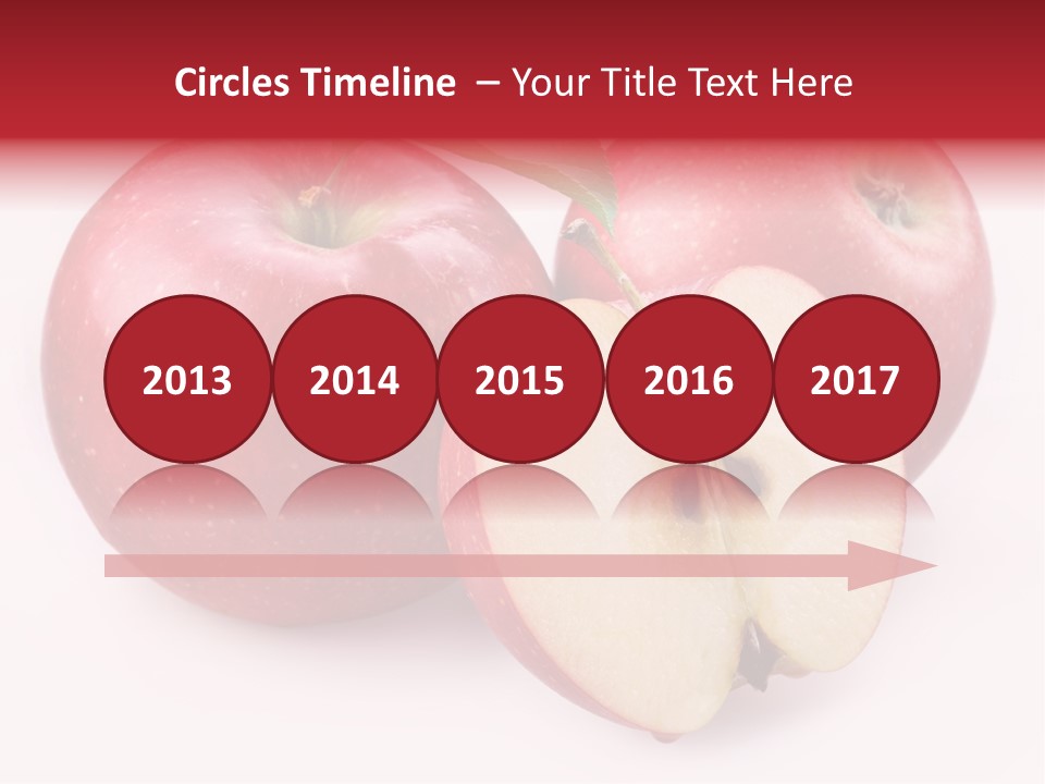 Apple Fruit PowerPoint Template