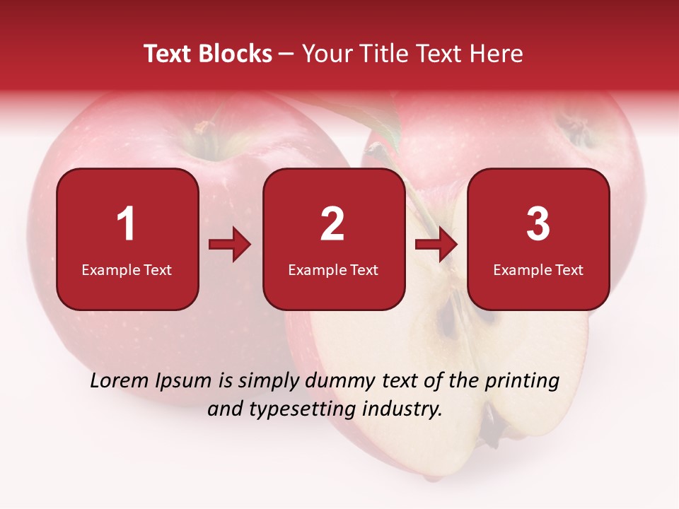 Apple Fruit PowerPoint Template