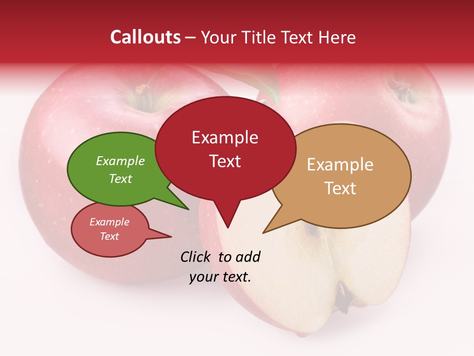 Apple Fruit PowerPoint Template