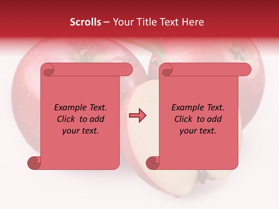 Apple Fruit PowerPoint Template