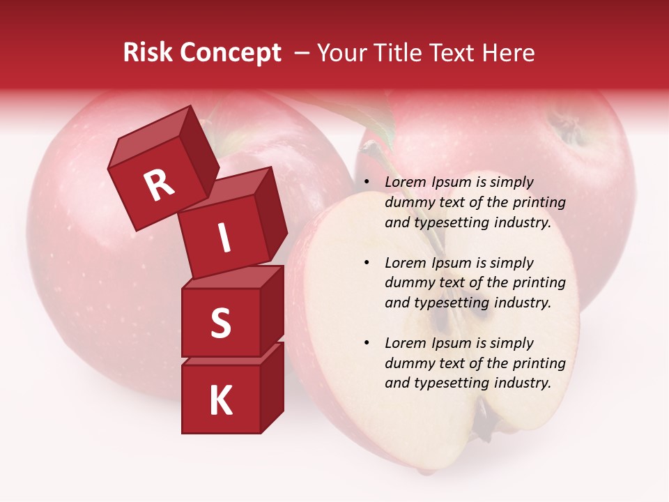 Apple Fruit PowerPoint Template