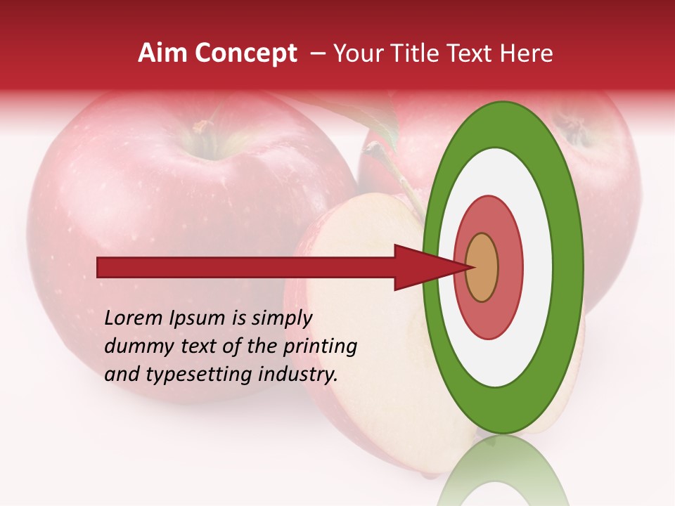Apple Fruit PowerPoint Template