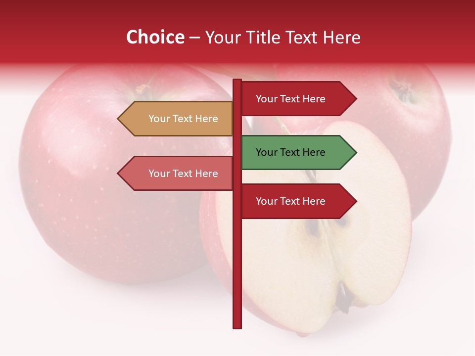 Apple Fruit PowerPoint Template
