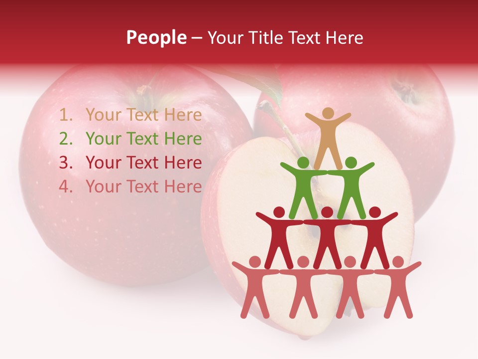 Apple Fruit PowerPoint Template