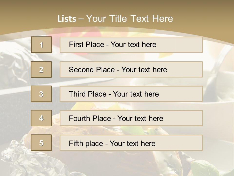 Faszerowane Ziemniaki PowerPoint Template