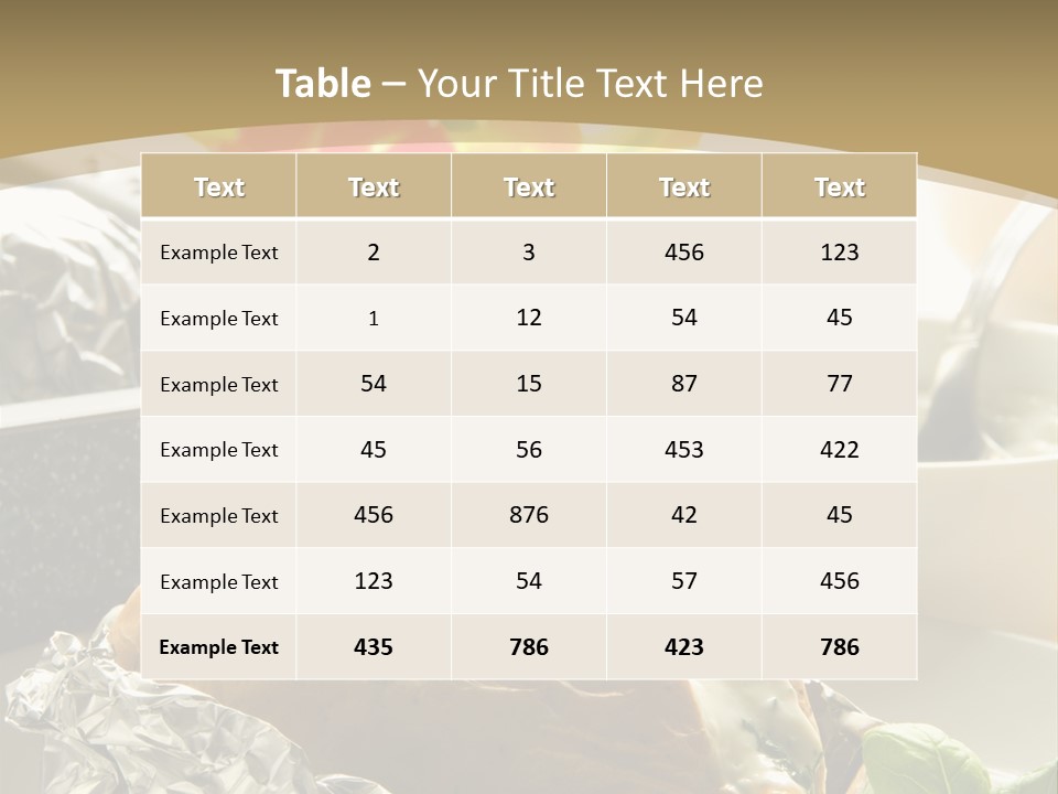 Faszerowane Ziemniaki PowerPoint Template