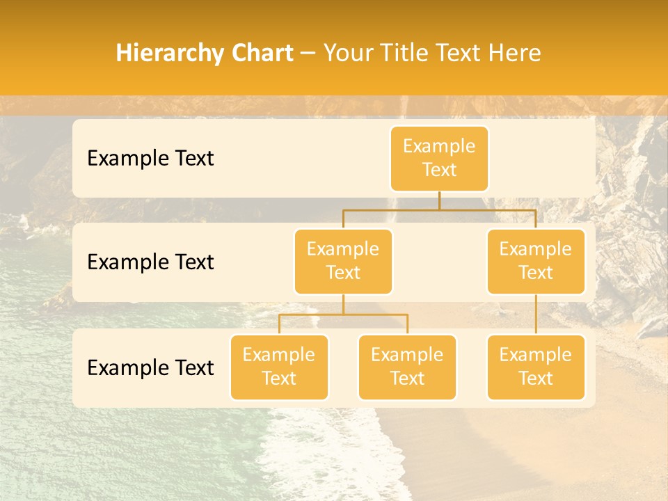 Julia Pfeiffer Burns State Park, Mcway Falls PowerPoint Template