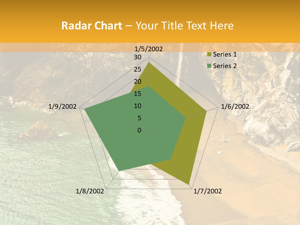 Julia Pfeiffer Burns State Park, Mcway Falls PowerPoint Template