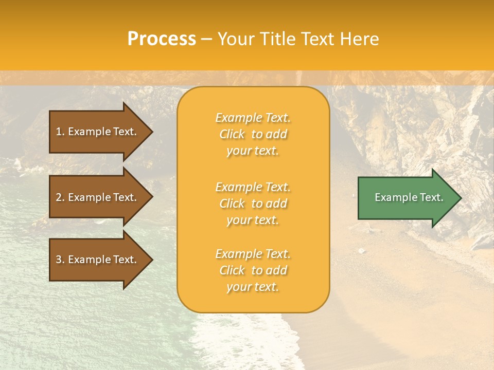 Julia Pfeiffer Burns State Park, Mcway Falls PowerPoint Template