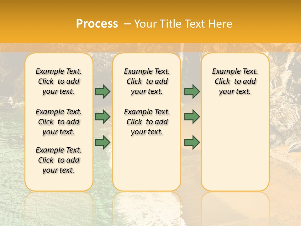 Julia Pfeiffer Burns State Park, Mcway Falls PowerPoint Template