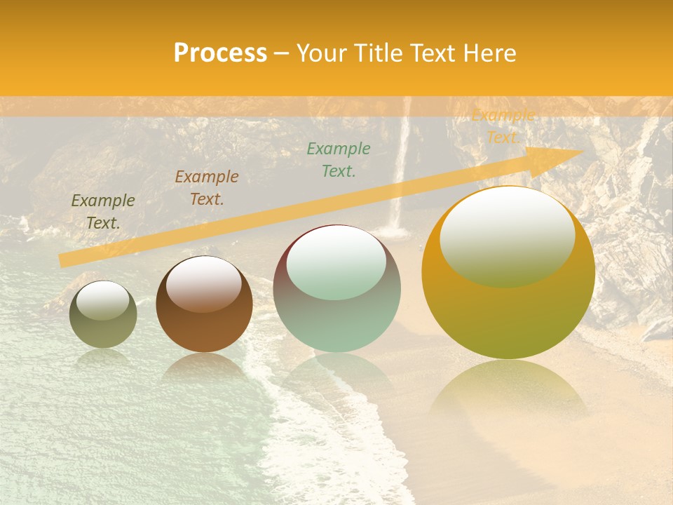 Julia Pfeiffer Burns State Park, Mcway Falls PowerPoint Template