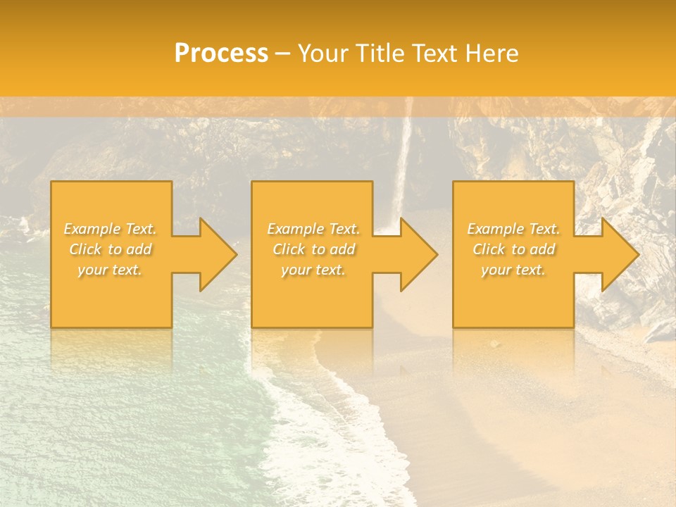 Julia Pfeiffer Burns State Park, Mcway Falls PowerPoint Template