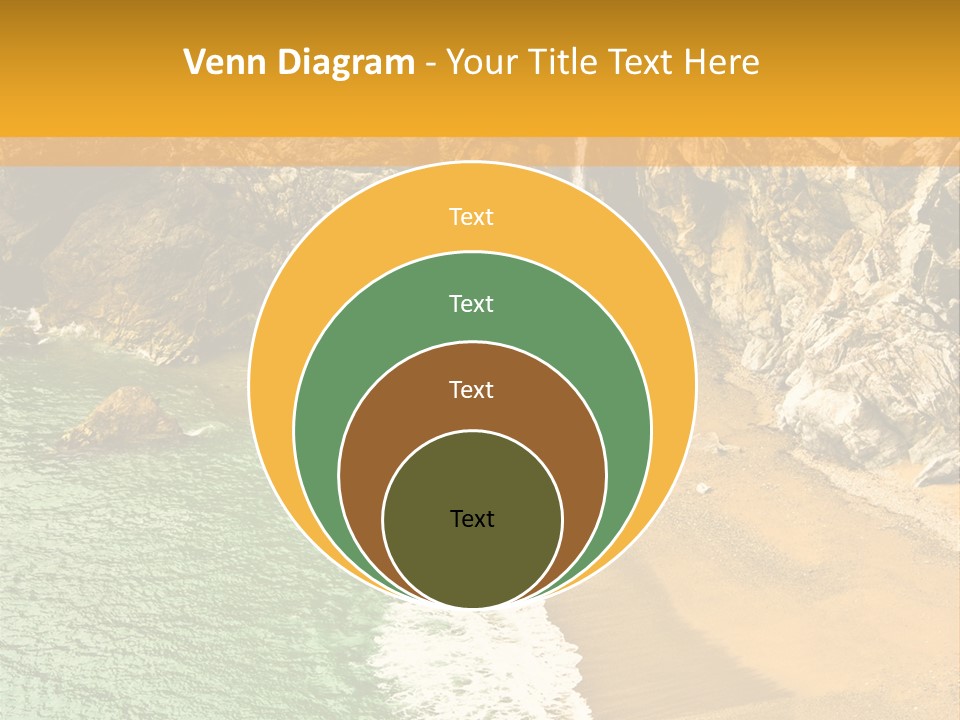 Julia Pfeiffer Burns State Park, Mcway Falls PowerPoint Template