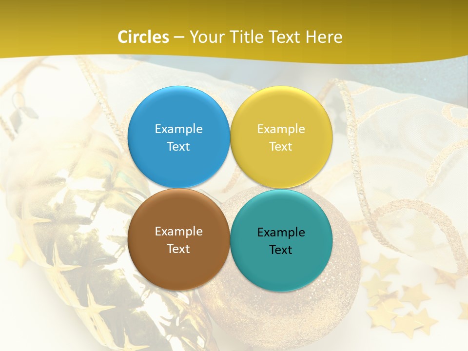 Celebratory Year Decorative PowerPoint Template