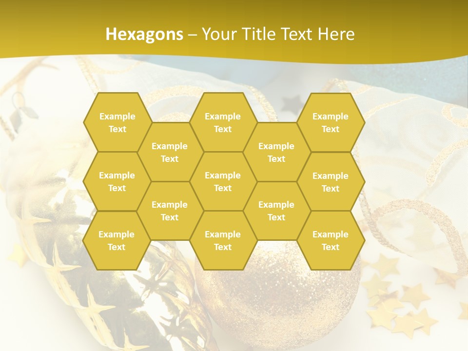 Celebratory Year Decorative PowerPoint Template