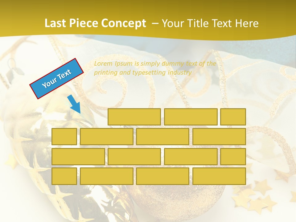 Celebratory Year Decorative PowerPoint Template