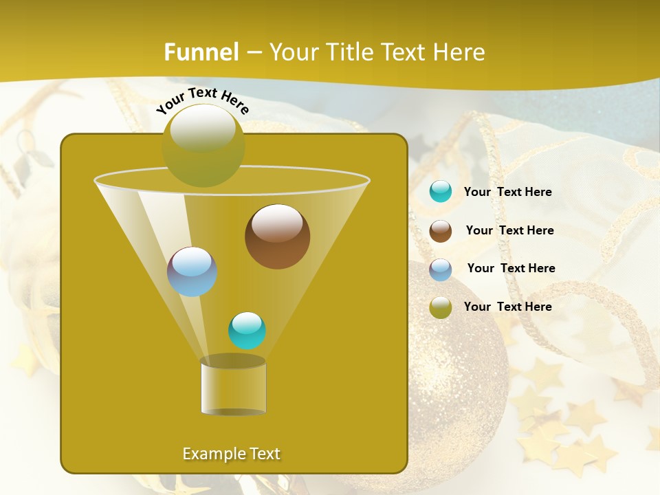 Celebratory Year Decorative PowerPoint Template