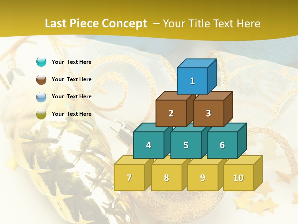 Celebratory Year Decorative PowerPoint Template