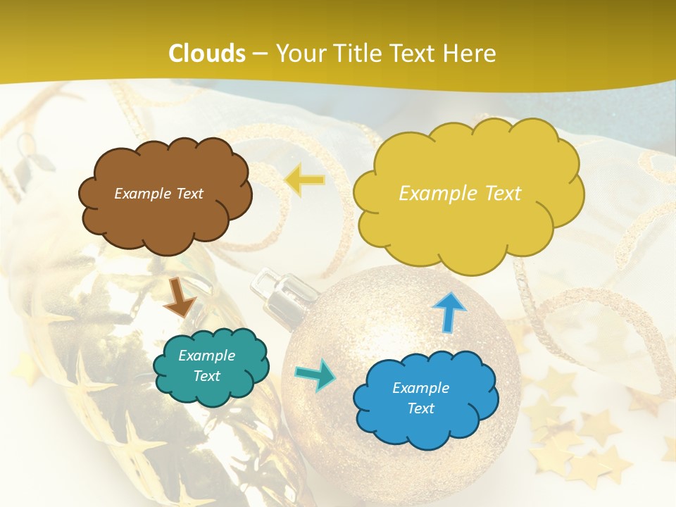 Celebratory Year Decorative PowerPoint Template
