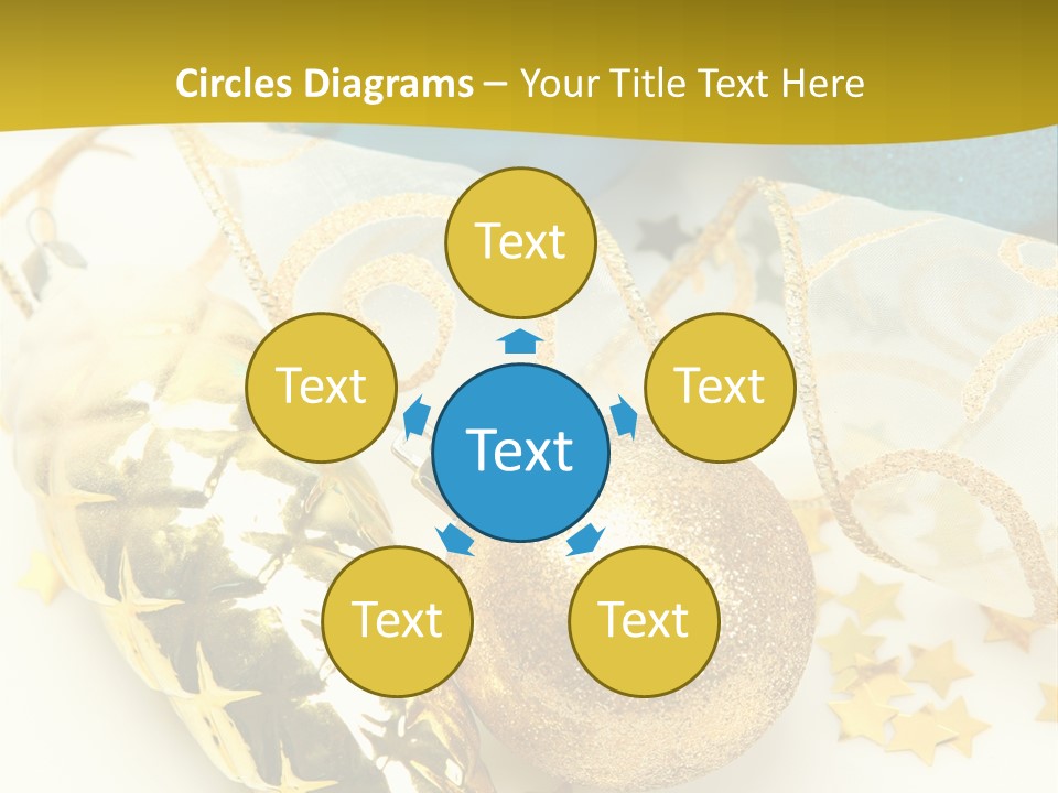 Celebratory Year Decorative PowerPoint Template