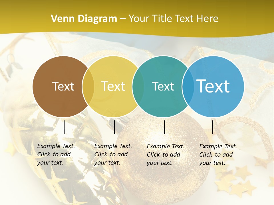 Celebratory Year Decorative PowerPoint Template