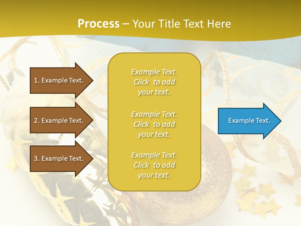 Celebratory Year Decorative PowerPoint Template