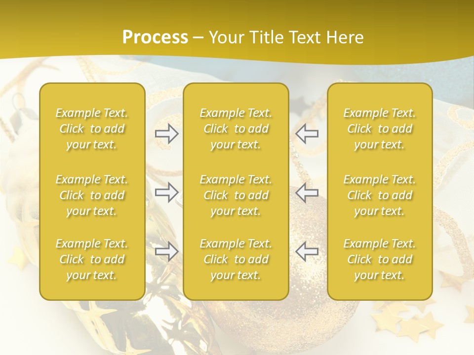 Celebratory Year Decorative PowerPoint Template