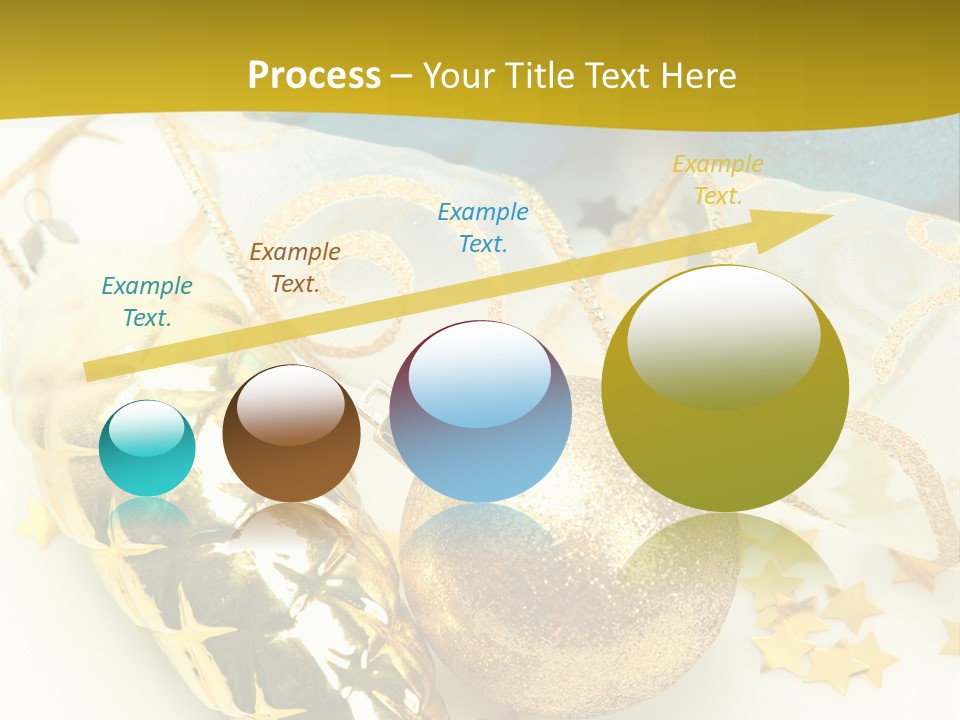 Celebratory Year Decorative PowerPoint Template